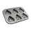 Mini heart cake muffin tray 6-hole 1
