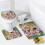 Ensemble rideau de douche Mickey avec tapis de bain antidérapant et 4