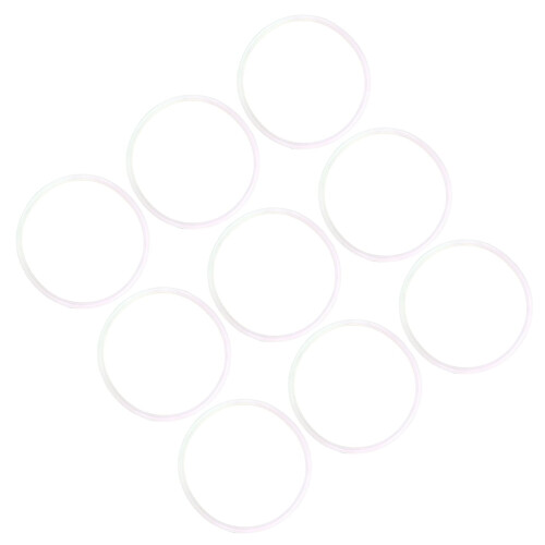 Silicone Rings for Pressure Cooker White 10 pcs