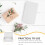 Tin Box with Lid Rectangular Tinplate Gift Box 6 pcs 2
