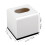 Pappershanddukshållare Vit Plast Organizer 1-pack 6