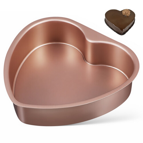 Heart Cake Tin Reusable Baking Mold 8 Inch