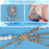 Necklace Chain Extender Gold Silver 10cm 3