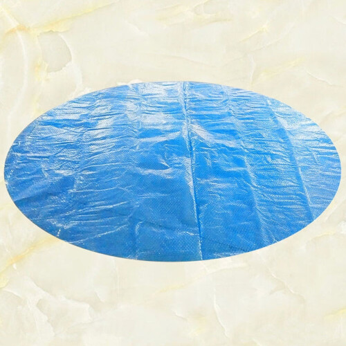Blue 2.40M Round Pool Cover, Dustproof, Thermal Insulation for Inflatable Pools 2
