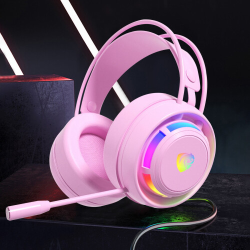 Txmfgh Gaming Headset Ergonomic Dual-Channel Wired 1