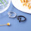 Crochet tension rings alloy 2 pcs 6