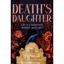 Deaths Daughter by S.A. Barnes Hardcover Book