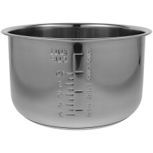 Stainless Steel Rice Cooker Pot 5L