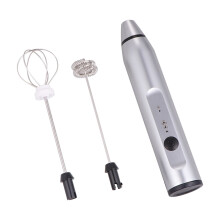 Rechargeable Stainless Steel Coffee Whisk with Foam Function