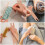 Wooden weaving shuttle knitting tool 2 pcs 6