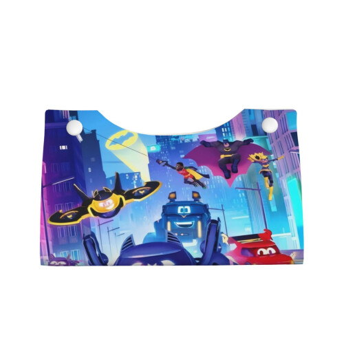 Boîte à mouchoirs rectangulaire en cuir (1 pièce) 1