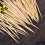 Lixi cocktail picks black stick yellow bead 100 pcs 6