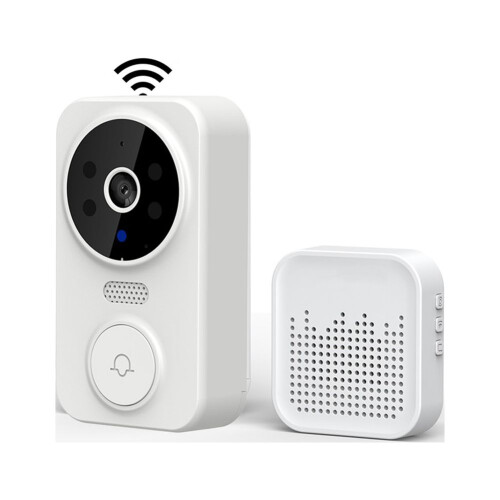 Wireless Doorbell with Audio Intercom Waterproof 2