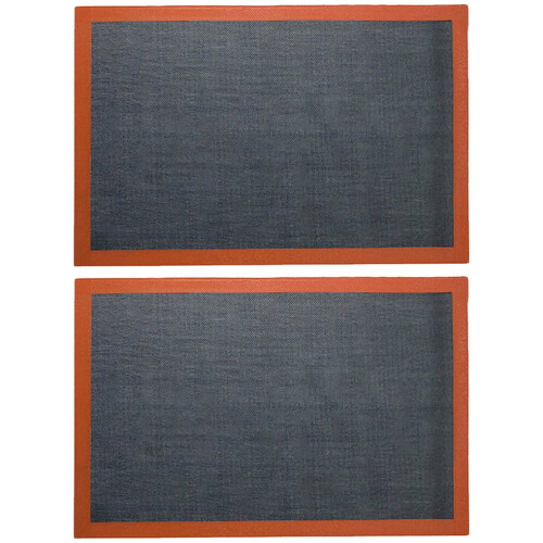 Tapis de cuisson en silicone antiadhésif, lot de 2