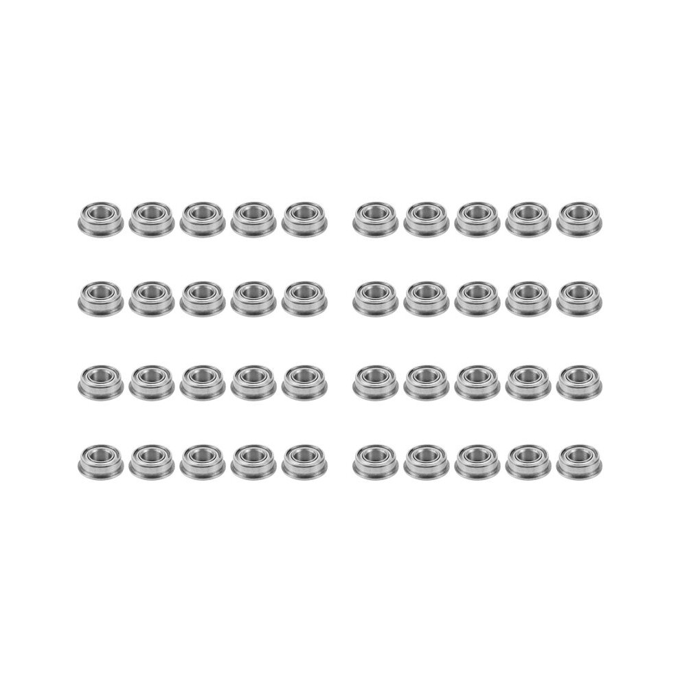 40Pcs Mf84zz Lf840zz Shielded Flanged 4 X 8 X 3Mm Model Flange Bearing 6033419934585