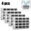 Refrigerator Fresh Air Filter Replacement 4 pcs 3