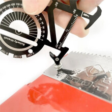 20 in 1 Bicycle Multitool Card Bottle Opener Keychain Pocket Multifunction Screwdriver Outdoor Survival Camping Tool
