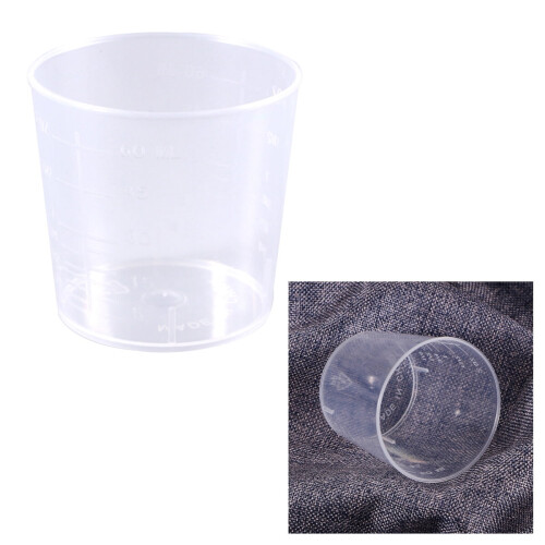 Plastic Graduated Beaker 60mL 2 pcs 2