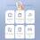 Jacenvly Bluetooth Earphones Macaron Color 5.2 Foldable 7