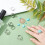 Adjustable Ring Making Kit with Turquoise Cabochons 24pcs 2
