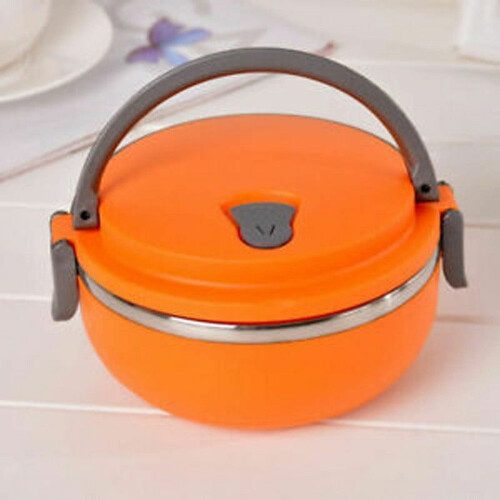 Stainless Steel Round Insulated Lunch Box1Layer 1