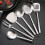 Köksredskapsset Silikon Non-Stick Spatel Sked 3