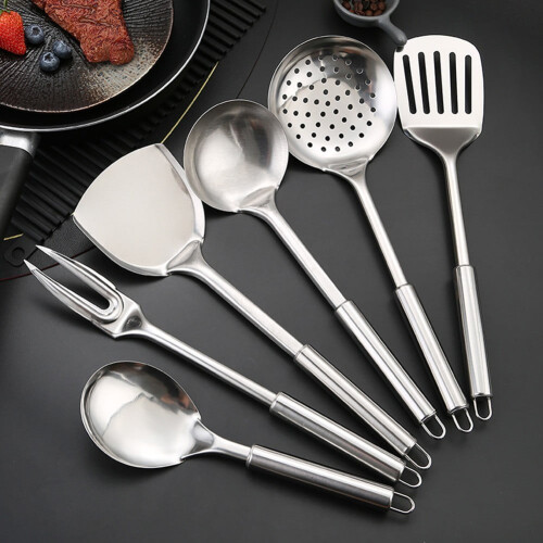 Köksredskapsset Silikon Non-Stick Spatel Sked 2