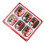 Kerst houten trein ornamentenset (1 stuk) 5