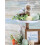 Artificial Blue Birds with Clip 5 Inch 6PCS 6