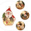 Decoração de mesa de Natal com design adorável (1 peça) 4