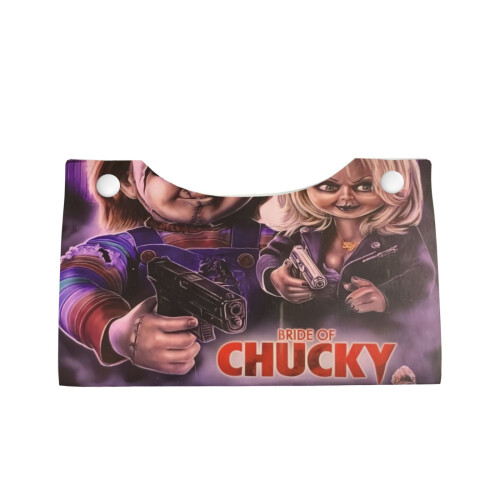 Δερμάτινο κάλυμμα χαρτομάντιλου Bride of Chucky για Kleenex 1