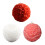 Rose Candles Rose-Shaped Home Decor 6 Pack 3