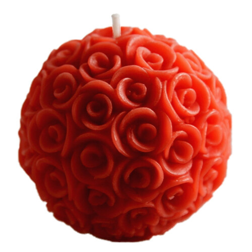 Rose Candles Rose-Shaped Home Decor 6 Pack
