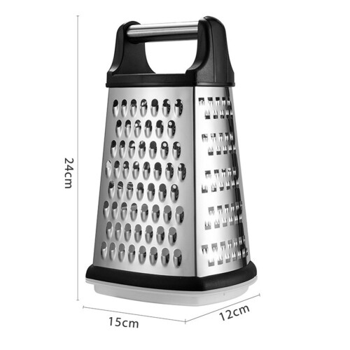 Râpe à fromage verticale et trancheuse en acier inoxydable 2