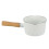 Enamel milk pan with wooden handle 1.5L 6