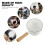 Enamel milk pan with wooden handle 1.5L 5