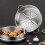 Eease stainless steel steamer insert pan 32cm with handles 3