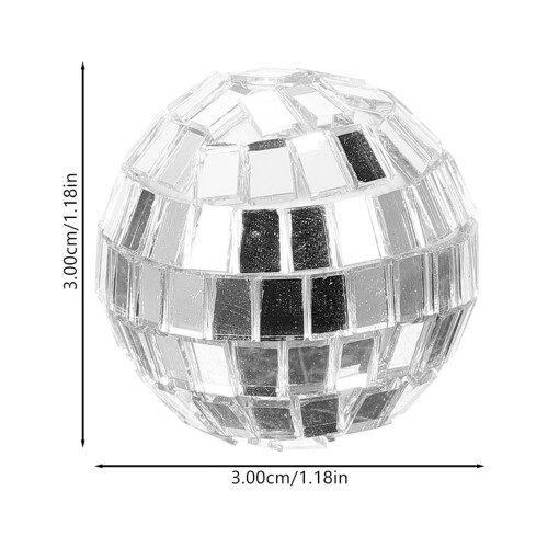 Disco Spegelkula Ballonger 12 st 2