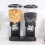 Cereal Dispenser Countertop Airtight Rotating 2-Compartment 8