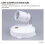 Lampe de poche intérieure avec chargeur USB (2 pièces) 6