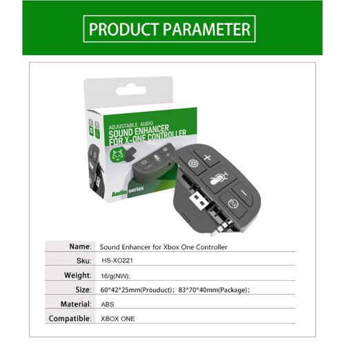Xbox Stereo Headset Adapter til One og Series X|S 1