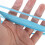 Nécessaire transparente Eease com zíper, conjunto de 3 peças. 6