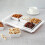 Livrdious snack and fruit tray 6-slot plastic organizer 5