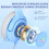 ONIKUMA K9 Gaming Headset Wired Over-Ear with Detachable 3