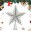 Étoile de Noël en fer forgé à 5 branches avec lumières 5