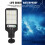 Solcellsdriven LED-gatubelysning IP65 Rörelsesensor för utomhusbruk 6