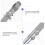 Thermometer Clip Stainless Steel Laboratory Bracket 2