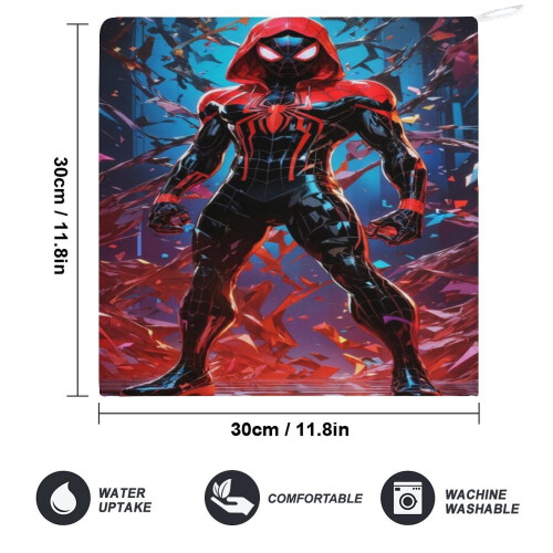 Spider-Man hand towels cotton 2-piece set 1