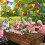 Nappe à motif western, imprimé bois, 3 pièces 6