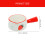 Ceramic Saucepan with Lid and Handle 1.5 Quart 3